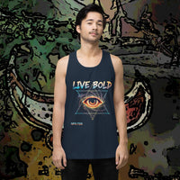 Men’s premium always watching tank top