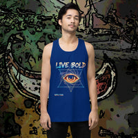 Men’s premium always watching tank top